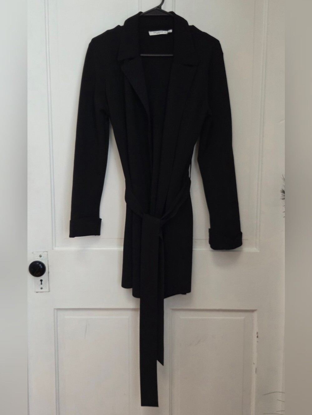 MM Lafleur Merritt Wrap Jardigan Black XL - Picture 2 of 10